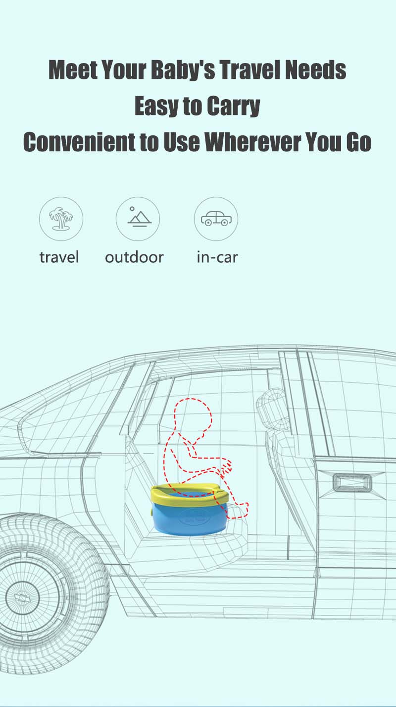 Folding Travel Baby Toilet Pot Squatty Potty Urinal for Children Baby Pot Child Toilet Portable Potty Child Potty Training Seat