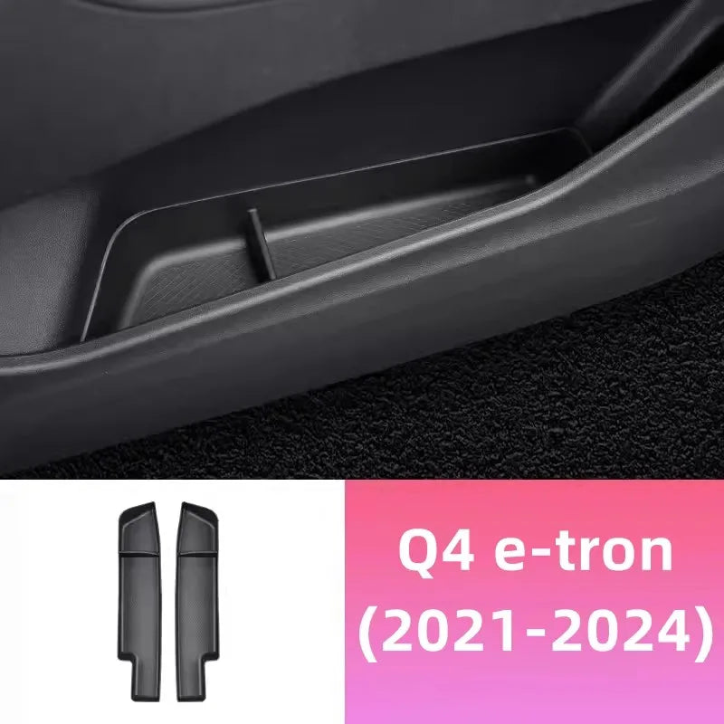 For Audi Q4 E-tron/Q5 2022-2024 Interior Organizer Storage Box Armrest Central Console Tidy Stowing Auto Accessories