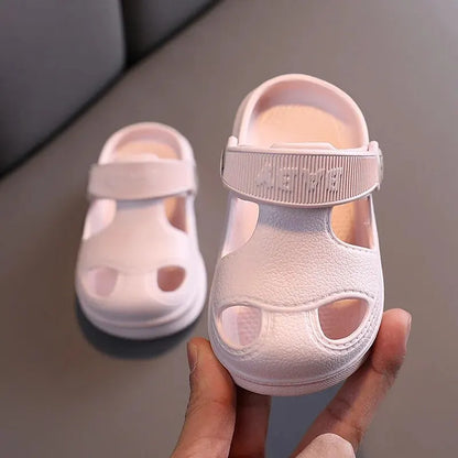 Children's Cave Shoes, Summer Boys, Baby Non-slip Soft Soled Beach Shoes, Girls' Baby Cartoon CHILDREN'S Slippers