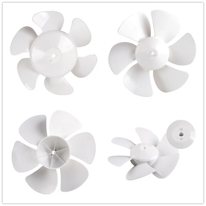 Big Wind 11/12/16inch Plastic Fan Blade 3 Leaves Stand/Table Fanner Accessories