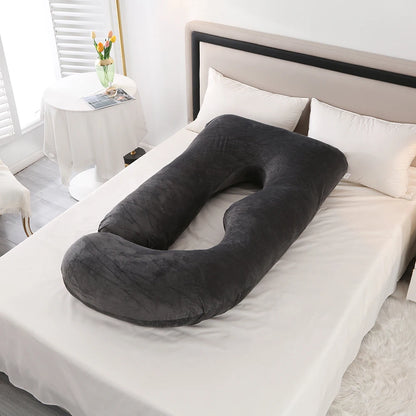 PANGDUBE G Shaped Pregnancy Pillow Waist Support for Pregnant Women Maternity Breastfeeding Cushion Cotton 3KG Body Pillow