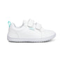 Boys Girls Barefoot Shoes Kids Wide Toe Minimalist Fashion Sneakers Lightweight Hook Loop Artificial Leather Walking Flats