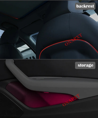 LED For Audi A4 S4 A5 S5 B9 2016-2023 Center Console Dashboard Ambient Light Strip Decorative Cover Lift Tweeter Speaker Lamp