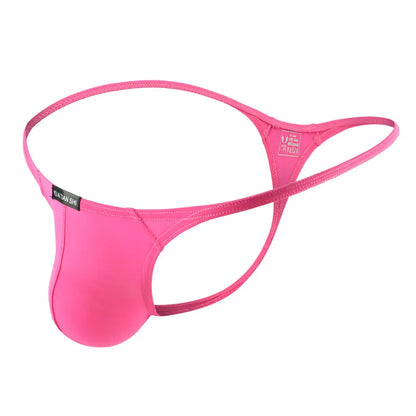 Solid Color Mens thong Elastic Seamless Man Underwear  Bikini Sexy Gay Male Jockstrap T-pants Breathable Homme Underpants Cueca