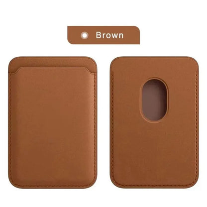 Magnetic Leather Wallet Case For iPhone 14 13 12 Card Holder For Magsafe for iPhone 15 Pro Max Magsafe Wallet Leather Compatible