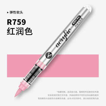 1 PC 120 Colors Acrylic Paint Marker Pens Professional Drawing Pens for Graffiti Manga School Aesthetic Stationery Art Supplies
