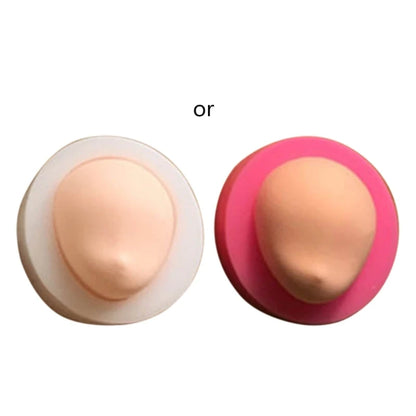 Elf silicone Q version face face mold ultra-light clay soft pottery face mold bjd silicone fairy ears baby face
