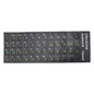 Ukraine Language Ukrainian Keyboard Sticker Durable Alphabet Black Background For PC Laptop Accessorie Computer Keyboard