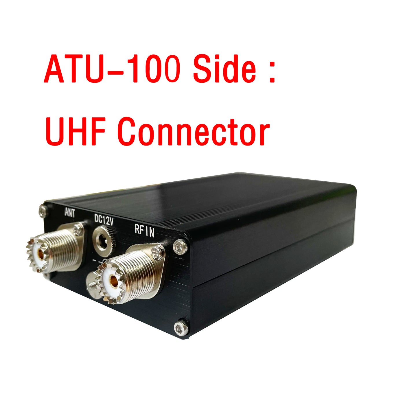 ATU-100 ATU100 1.8-50MHz DIY Kits Automatic Antenna Tuner by N7DDC 7x7 Firmware Programmed / SMT/ Chip Soldered/+OLED
