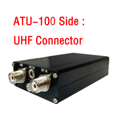ATU-100 ATU100 1.8-50MHz DIY Kits Automatic Antenna Tuner by N7DDC 7x7 Firmware Programmed / SMT/ Chip Soldered/+OLED