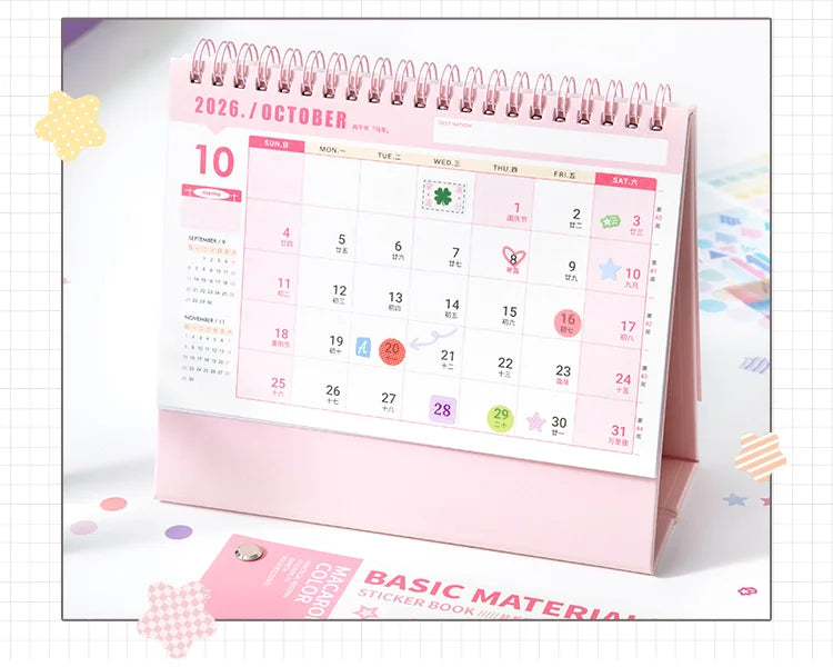 30/60 Pcs Multi material die-cutting Cartoon sticker book Kit Scrapbooking Stickers Decor Journal Supplies Aesthetics Stationery