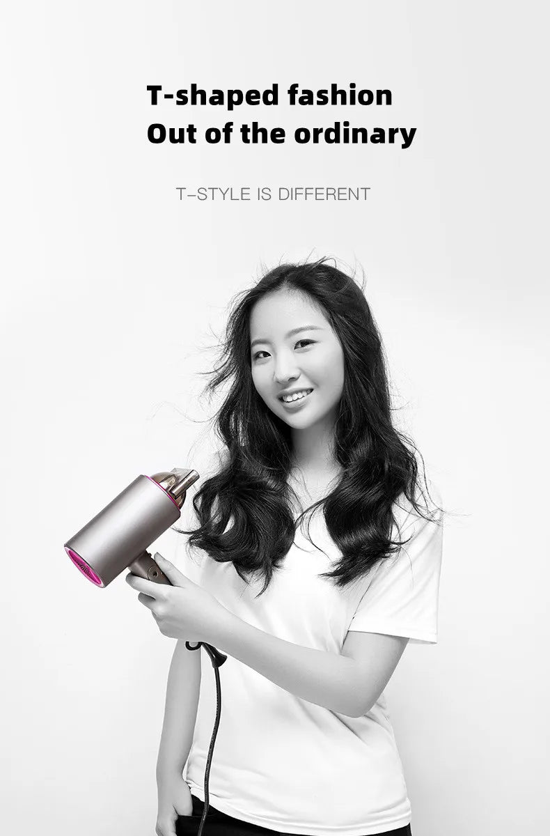 Hot Selling Professional Hair Dryer Negative Ion High Power Blue Light Foldable Electric Hair Dryer Salon Hair Tools Home