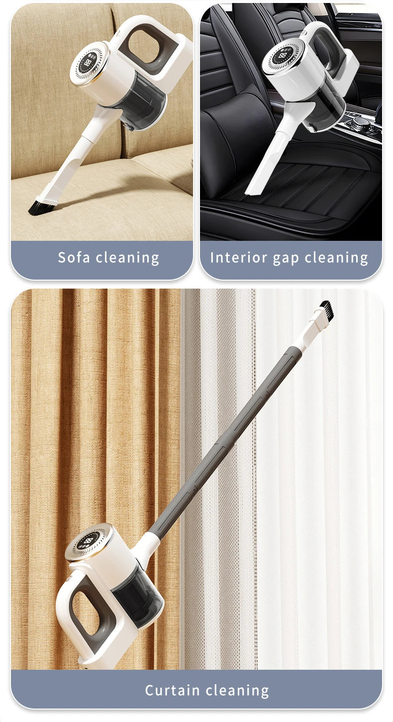 New Wireless Vacuum Cleaner Household Super Strong Suction Floor Suction And Mopping All-in-one Machine Handheld Vacuum Cleaner