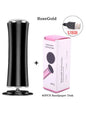 Electric Foot File Callus Remover Pedicure Machine with 60 Replacement Sandpaper Disks Adjustable Speed Aluminum Foot Care Tool