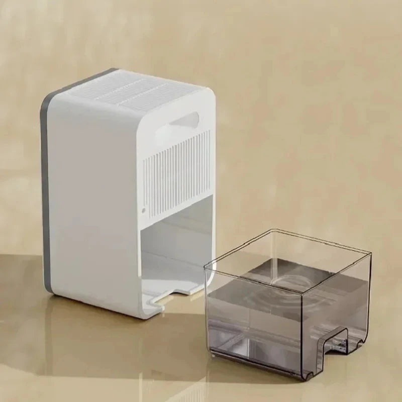Intelligent Portable Dehumidifier with Deodorizing, Moisture Absorbing Mold Eliminator for Bedroom Office Dampness Control