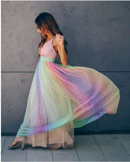 Sexy Deep V-neck Tulle Maternity Dresses Lace Hollow Horn Long-sleeved Feather Trailing Dress Photo Photography Props Vestidos