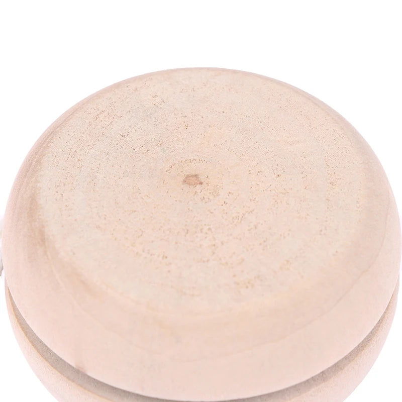 Portable Wooden Yoyo Ball Colorful Handmade Toy Creative Play & Craft Accessories for Children