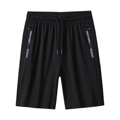 Men Casual Shorts Sweatpants Plus Size 3/4 Pants Quater Pants 110-175kg 1XL-7XL Loose Elastic Sport Pants Big Size Men Clothing
