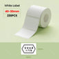 5 Rolls Niimbot Thermal Papel For B21 B1 Printer Home Office Labels Roll Colorful Adhesive Paper Square Printable Sticker Papers