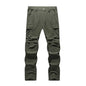 Men's Cargo Hiking Convertible Pants, Waterproof, Quick Dry, Lightweight, Removable Zipper, Perfect for Outdoor Adventures, Fishing and Camping, All-Season Versatile Hiking Gear.