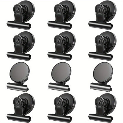 Strong Magnets Magnetic Clips Bulldog Clips Heavy Duty Magnetic Clips Perfect for Whiteboard Magnets Photo Displays Home