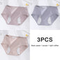 3PCS/set Women's menstrual briefs large flow postpartum water absorption leakproof briefs women's pure cotton menstrual briefs