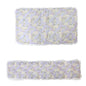 2025 New 2PCS Pet Strollers Cushion With Closures Soft Padding Pushchair Bedding Pad For Small Dog Travel Use