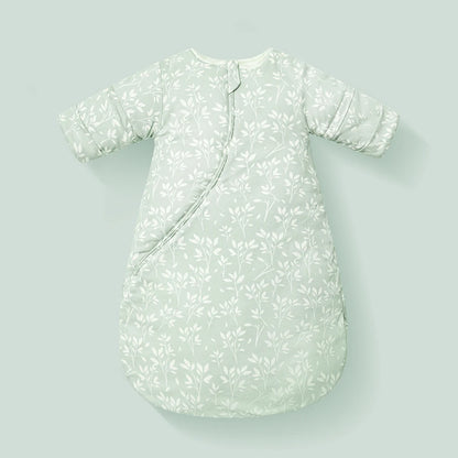 Baby Sleeping Bag Kids Sleepwear Sleeves Removable 0-2 Years Baby Sleepsack 2.5Tog Child Anti-Kick Blanket Quilt 100% Cotton