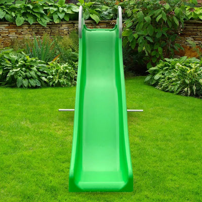 HyperMotion Large Garden Slide With Ladder Water Slide For Children Outdoor Garden Toy 3 + Stable Design