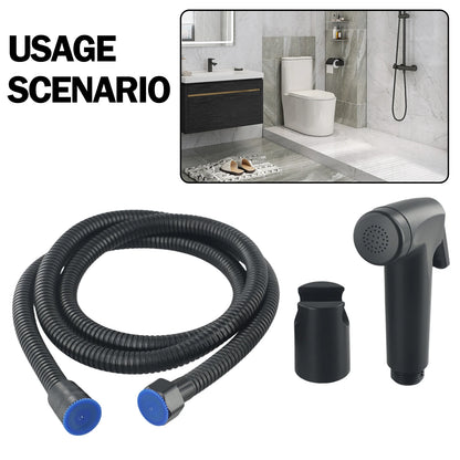 Bidet Toilet Sprayer Set Spray Water Bathroom Handheld Bidet Sprayer Toilet Shower Double Outlet Angle Valve Toilet Accessories