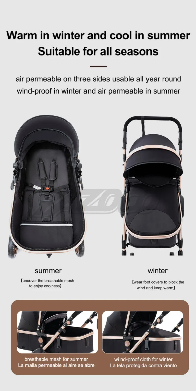 Baby stroller 3 in1,four wheel stroller,2 in 1 baby car,Lightweight strollers,Mutifunction Strollers,baby carriage,Poussette