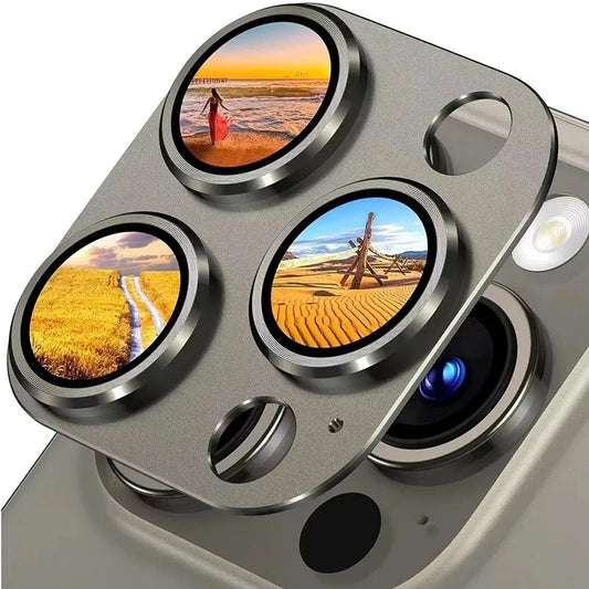 Metal Camera Lens Protector For iPhone 15 14 Pro Max Plus Camera Protector For iPhone 16 Pro Max Plus Rear Lens Screen Protector