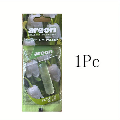 9-Pack Areon Car Fresheners: Elevate Your Daily Commute with Unique Scents for a Luxe Driving Ambiance