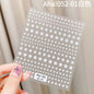 1sheet 3D Sweet Cherry Fruit Nail Art Stickers Summer Peach/Lemon/Star/Moon Nail Decals 8*10cm Adhesive Red Cherry Nail Decor %$