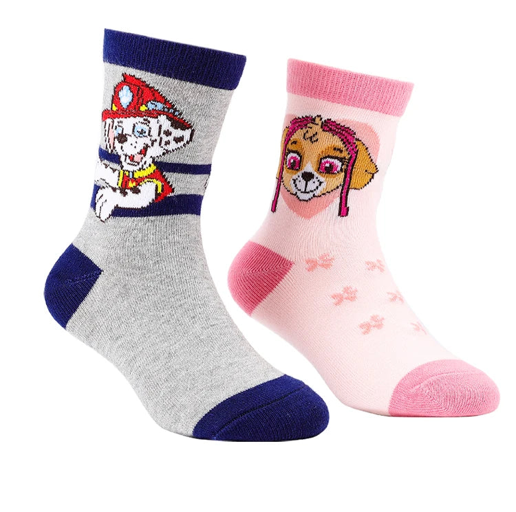 5 Pairs /Lot Genuine Paw Patrol Chase Skye Ryder Baby Boys Girls Soft Colorful Socks For Kids Breathable Toddler Warm Socks