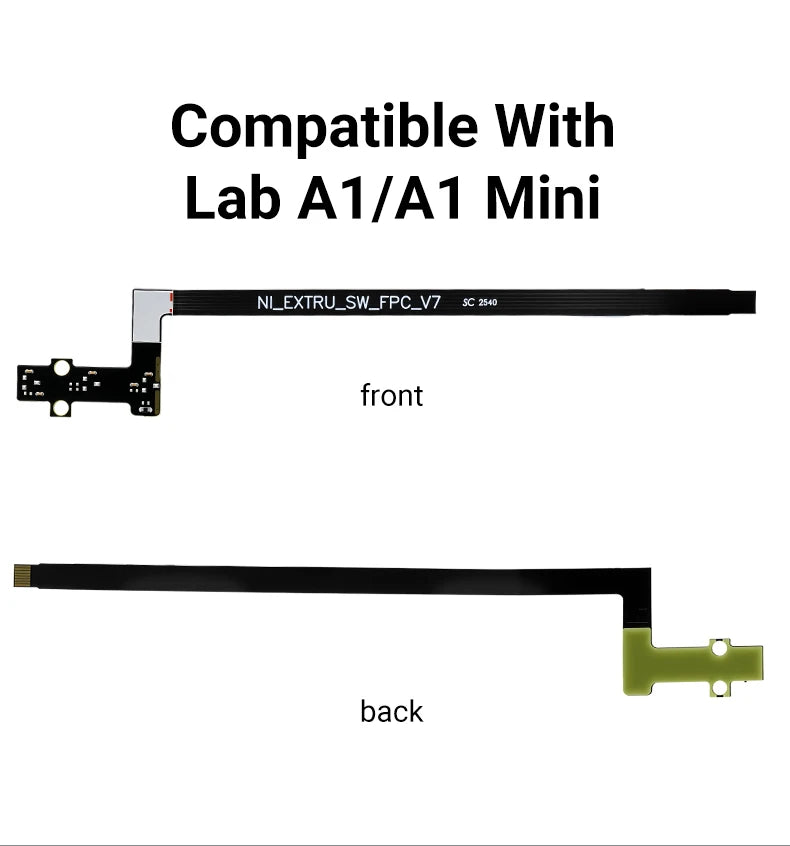 Lab A1/ A1 Mini Feed Hall Board Filament Sensor Replacement with Ribbon FPC Cable 3D Printers Parts ﻿