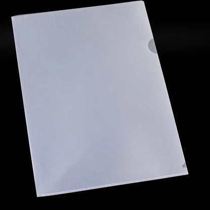 10 to 30 PCS A4 File Folder Desk Organizer Stationery Clear Folder for Documents Office school supplies