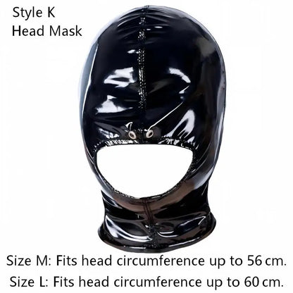 BDSM PU Leather Straitjacket Bondage Body Harness Adult Game Straight Jacket Halloween Clubwear Costume Armbinder Sex Toys Women