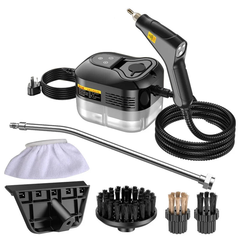2500W High Pressure High Temperature Household Steam Cleaner For Air Conditioner Kitchen Car Furniture Handheld Steam Cleaner