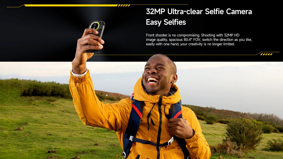 Ulefone Armor Mini 20 4G 4.7" Rugged Phone 64MP Night Camera Android 14 Smartphone 6200mAh Mobile Phone NFC 16GB+256GB 33W G99