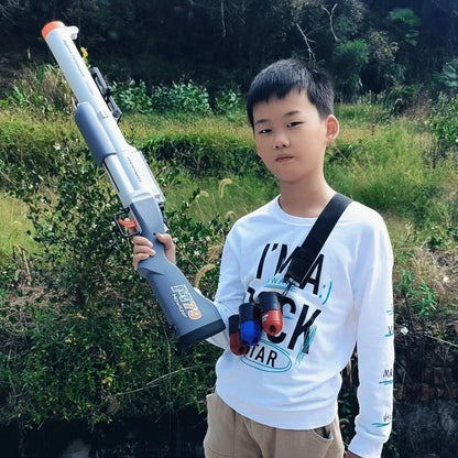 M79 Shell Ejecting Soft Bullet Toy Gun for Outdoor Shooting CS Game Manual Loading Launchers Toys Christmas Gift for Adult