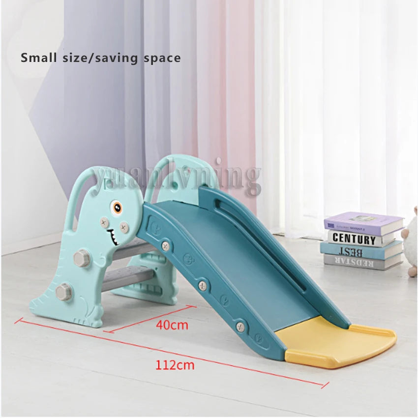 3 in 1 Kids Slide Climber with Basketball Hoop Toddler Indoor Playground Activity Center Baby Sports Toys for 1-3 Years Old
