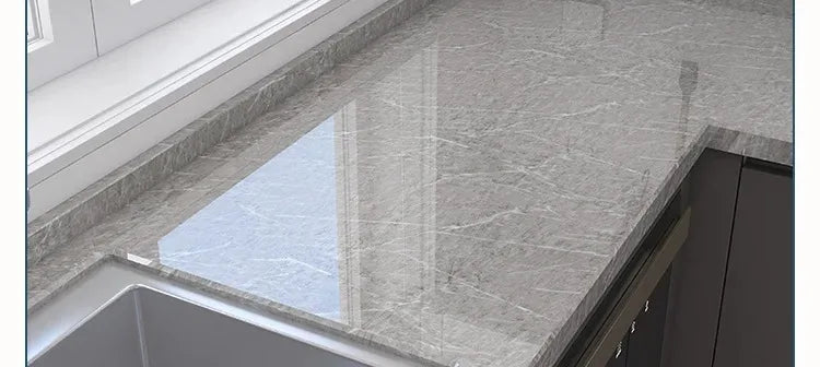 40cm Marble Self Adhesive Wallpaper Vinyl Contact Paper PVC Waterproof Wall Stickers For Kitchen Decorative Film Home Decor