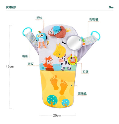New Baby Toy Eletric Simulation Steering Wheel Toys With Light Sound Baby Kids Developing Educational Games Car Seat Back Gifts