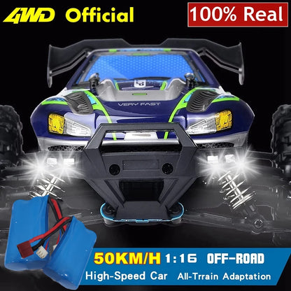 4WD Remote Control Car Off Road 4x4 RC Car High Speed Buggy Truck Super Brushless 50 or 80KM/H Fast Drift Racing Toy Gift