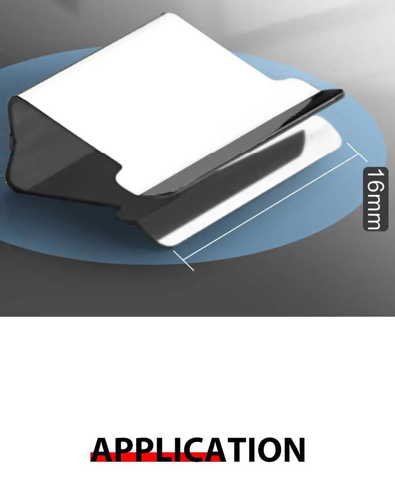 Mini Traceless Reusable Hand Clamp Push Stapler Paper Book File Office School Student Binder Binding Tools Supplies Accessories