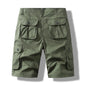 Men's Short Pants Cotton Cargo Shorts Tactical Breeches Casual Sports Man Hiking Fishing Streetwear