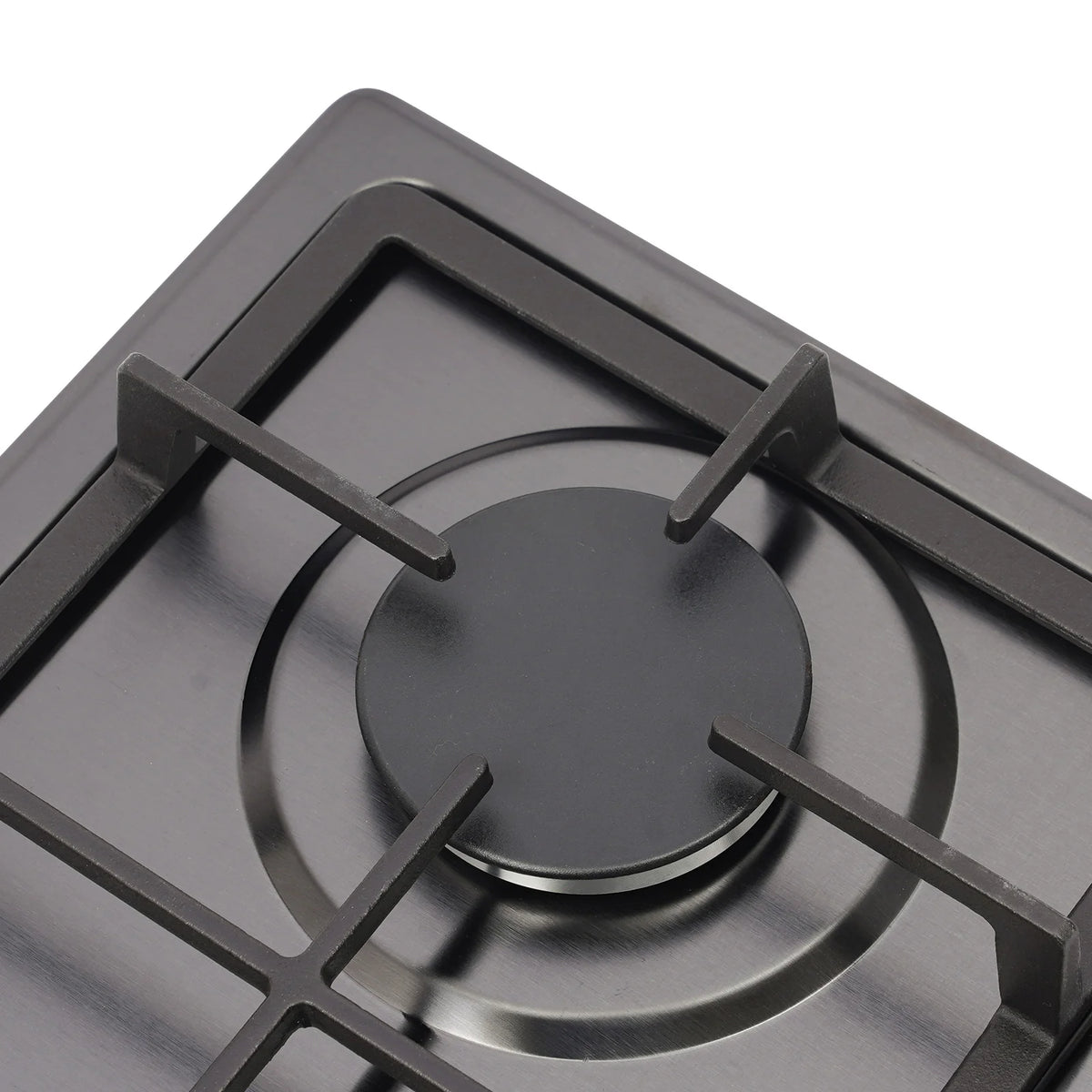 2-Burner Stainless Steel Gas Hob 3KW+1.75KW Portable Gas Stove Countertop/Flush Mounted 51*31*10cm