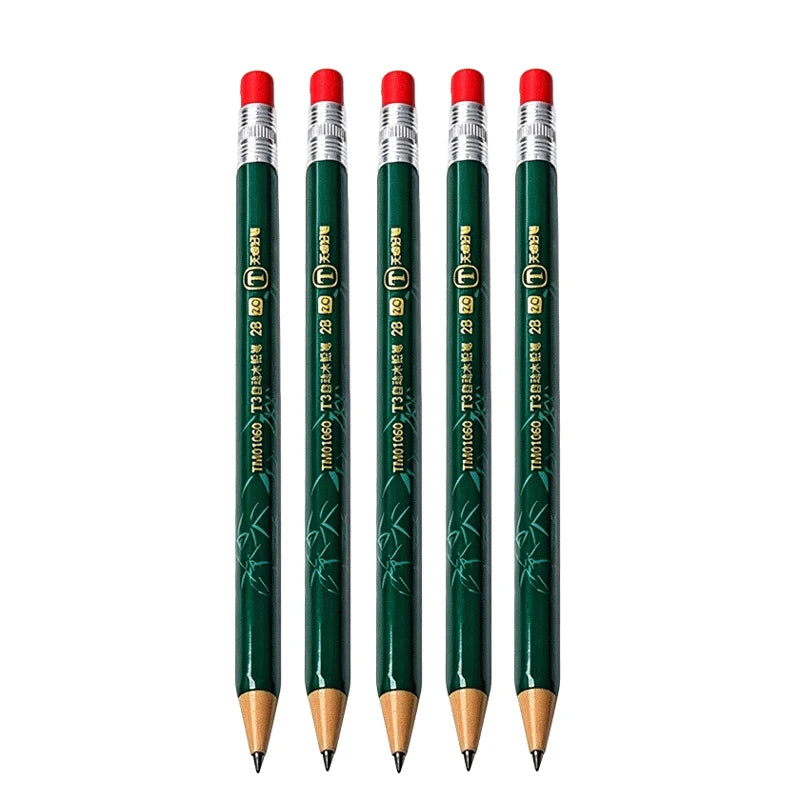 1-42Pcs Mechanical Pencils Set 2B 2.0mm Automatic Student Pencils with Sharpener Color Pencil Leads School Pens Cute Stationery