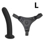 Adjustable PU Leather Strap On Harness Set Wearable Panties Pegging BDSM Toy for Women Lesbian Couples Adult Erotic Accessory